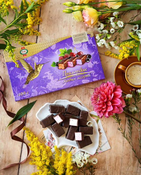 Конфеты «Приморские» Ягодное ассорти