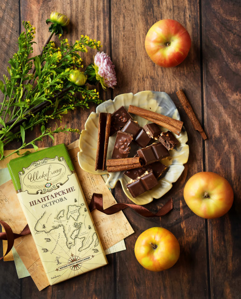 Молочный - Шантарские острова с яблоком и корицей