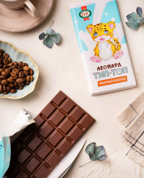 Молочный - Леопард Тип-Топ