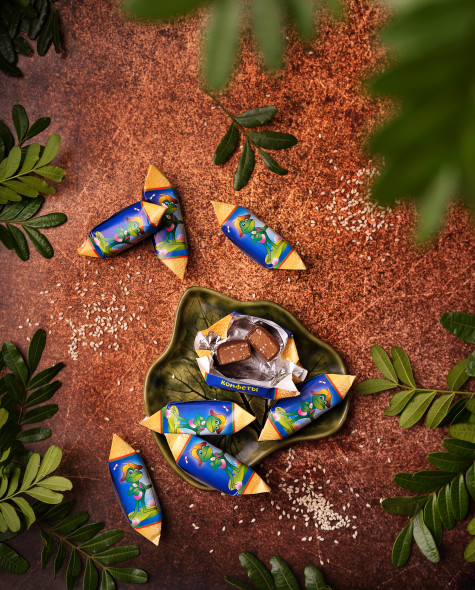 Пралиновые с кунжутом