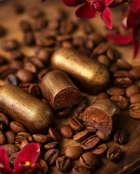 Кофейно-карамельные на какао-масле