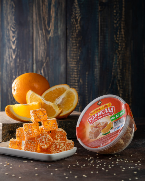 С апельсином в кунжуте