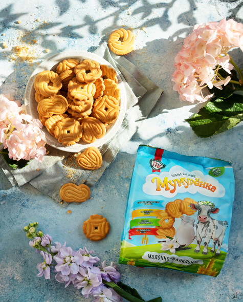 Сахарное Мумурёнка молочно-ванильное