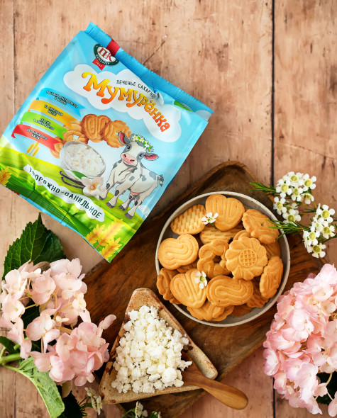 Сахарное Мумурёнка творожно-ванильное